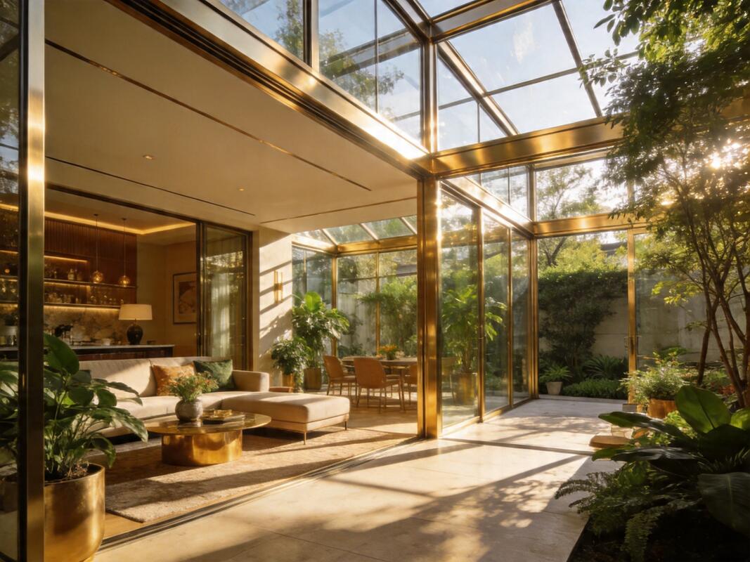 保利翡翠湾阳光房搭建