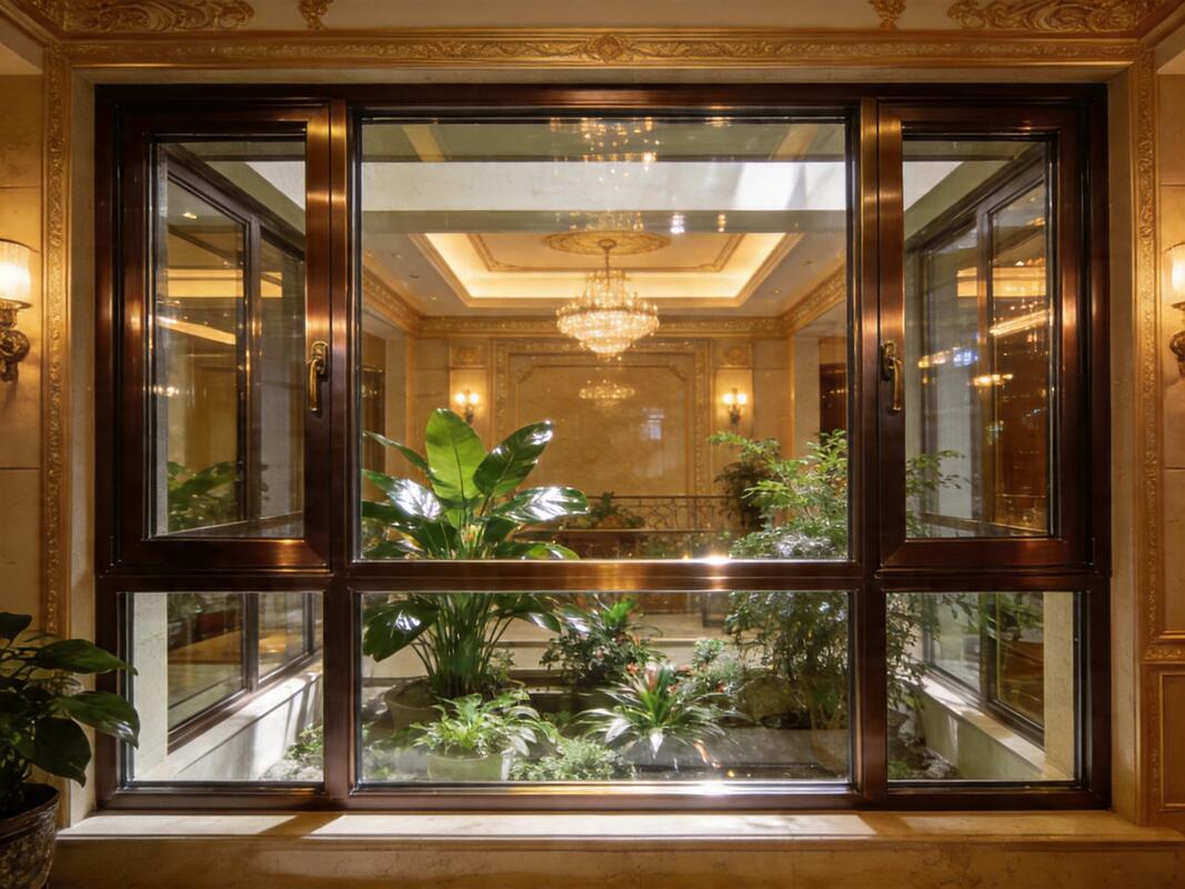 万科城市花园断桥铝封阳台